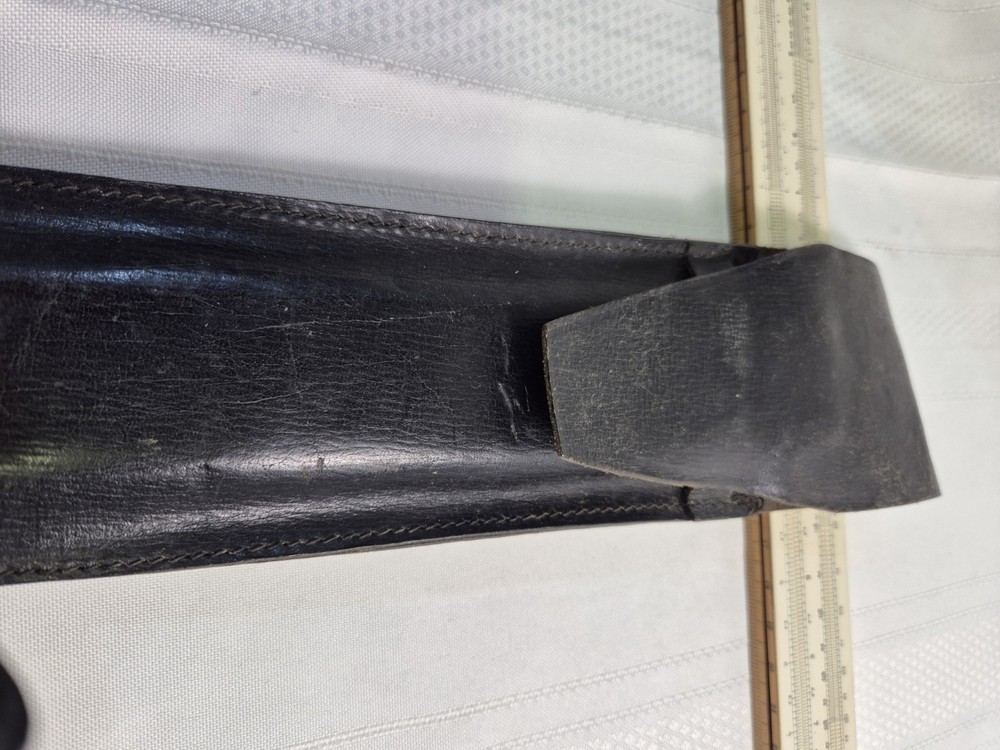 Vintage Slide Rule In Leather Case .