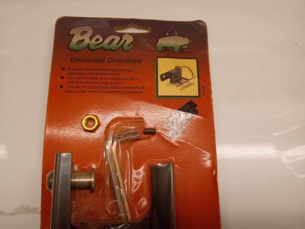 NEW Universal Overdraw Rest Left Hand Bear 7757-200