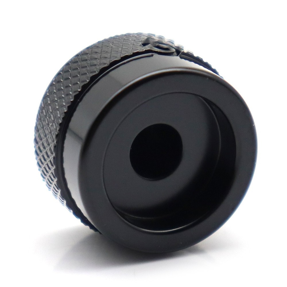 4x Metal Guitar Knobs "G" Arrow Logo Knobs Volume Amplifier Audio Control Black