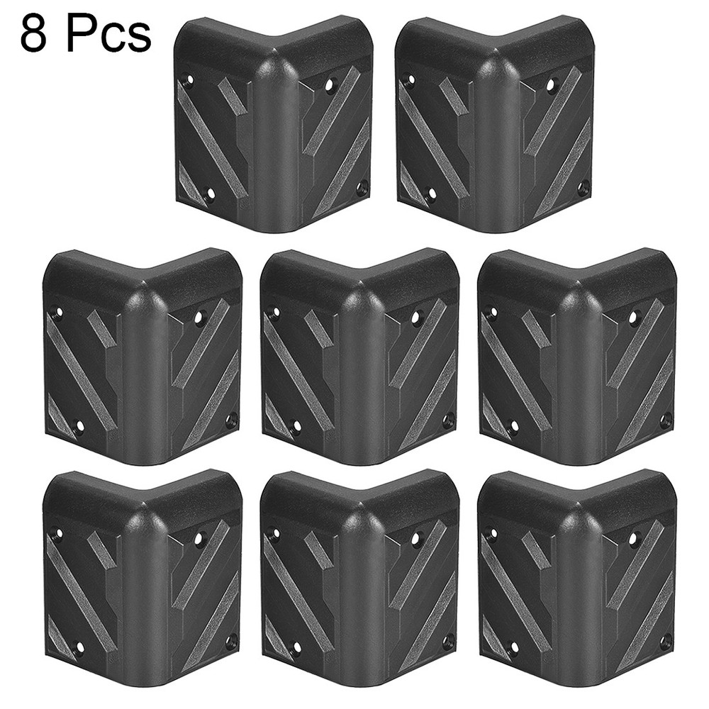 8 x Speaker Corner Protectors Cabinet Edge Corner Speaker Guard Wrap Angle Case