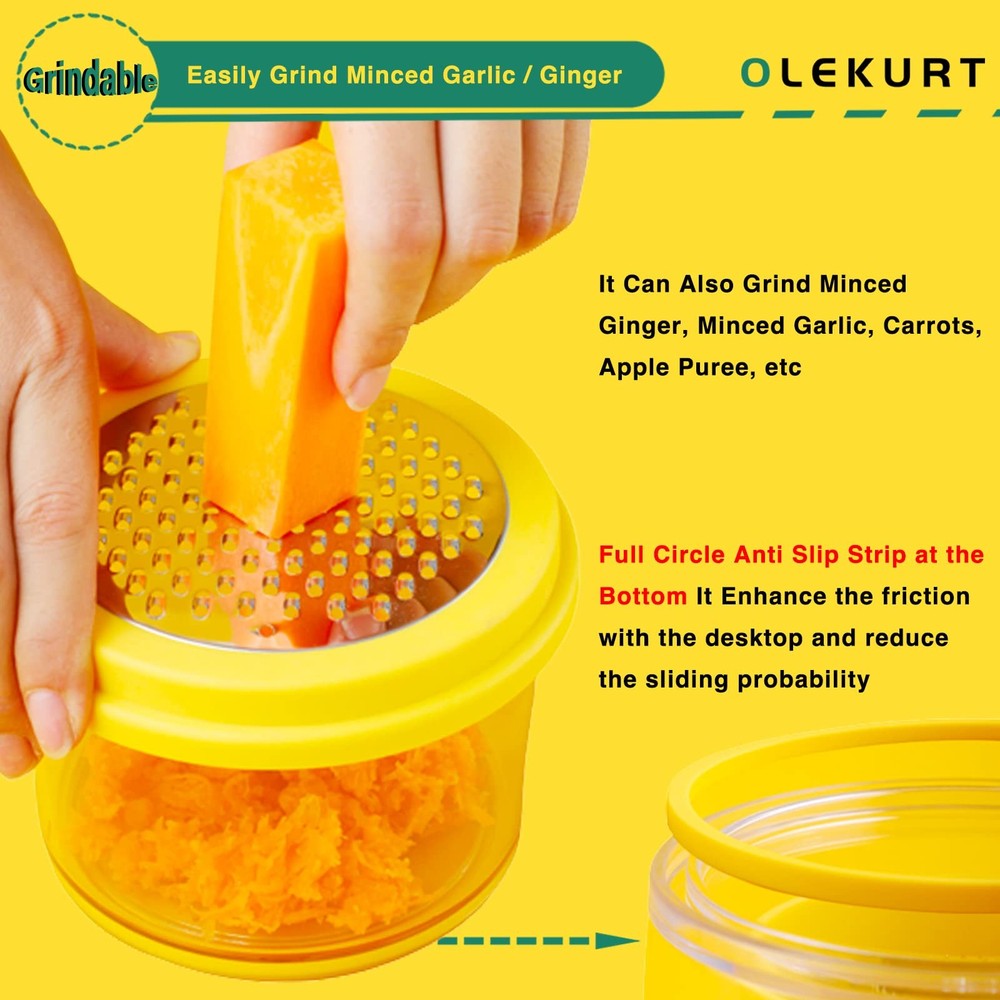 Corn Cob Stripper Tool, Corn Peeler for Corn on the Cob (Yellow)