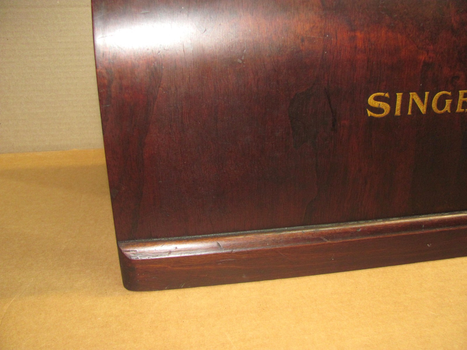 Singer Sewing Machine 99 128 Bentwood 3/4 Size Carrying Case Top Lid Only