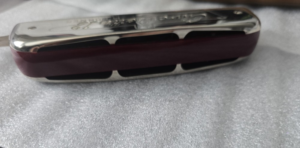 Hohner Chrometta 12 Chromatic Harmonica Key C Germany w/ Case Tested