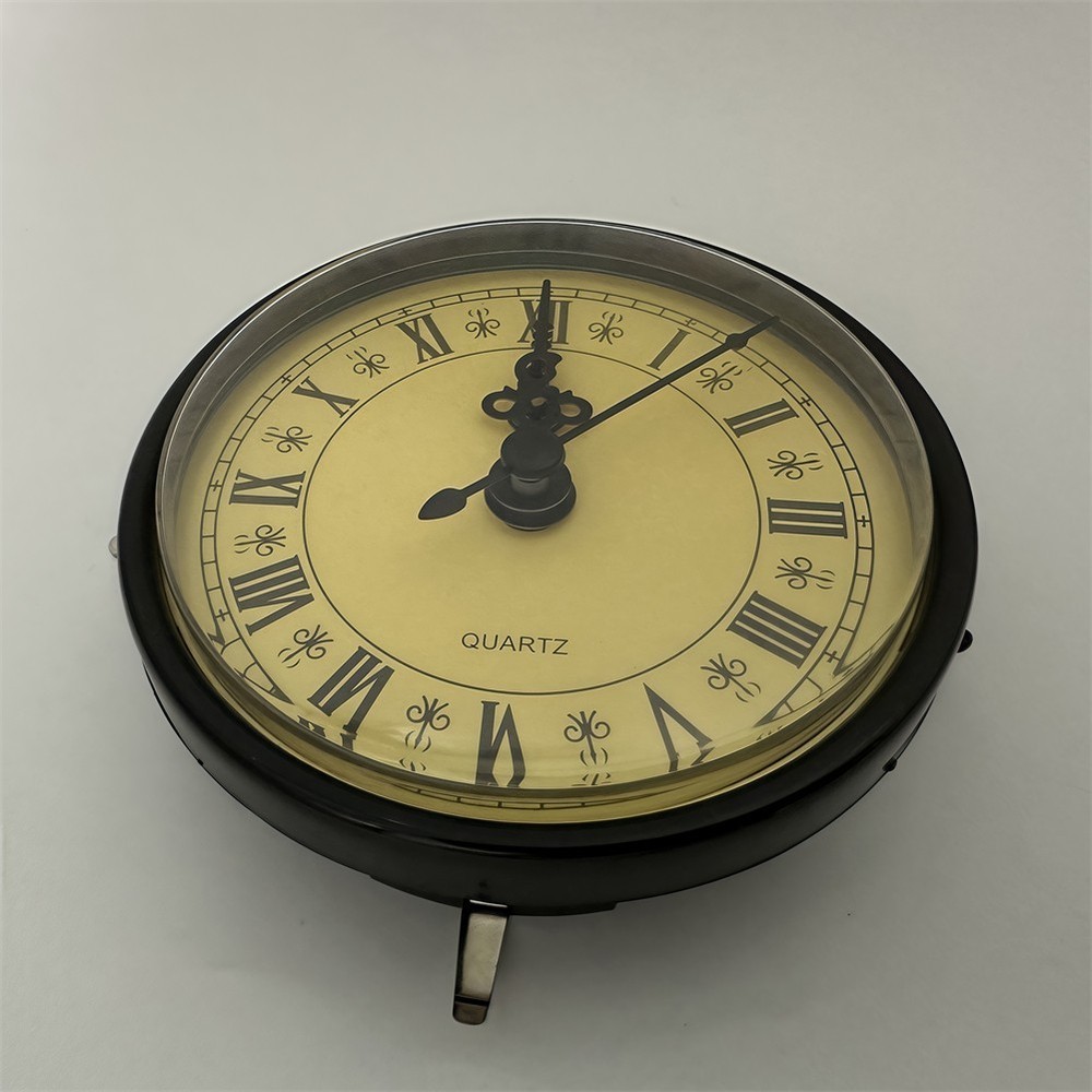 80MM Quartz Clock Insert with Comfortable Readability and Roman Numerals