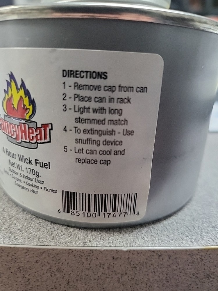 FancyHeat 4 Hour Wick Fuel
