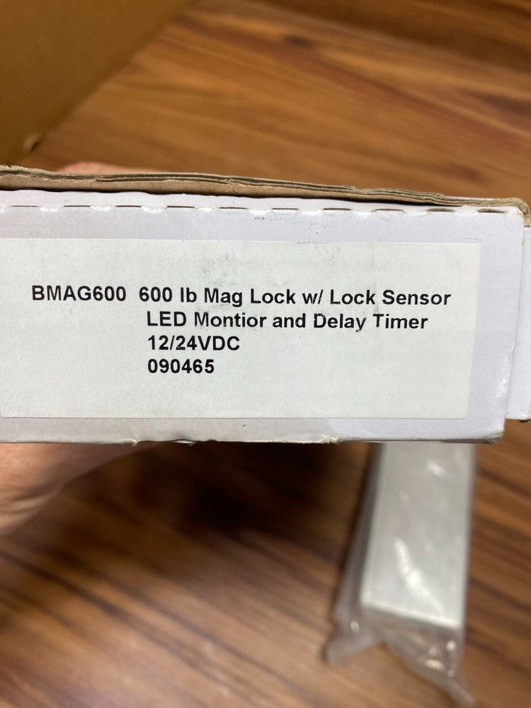 BMA Electro Magnetic Door MAG Lock 600lb Max BMAD600 Sensor Delay Timer LED