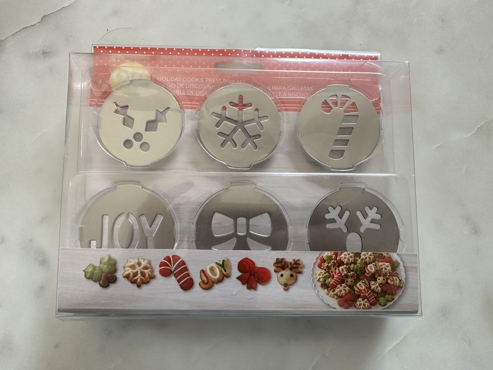 Wilson Holiday Cookie Press Disc New