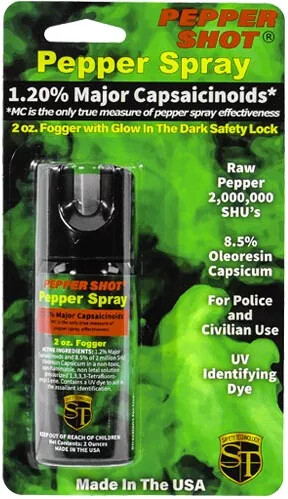 Pepper Shot 1.2% Mc Pepper Spray