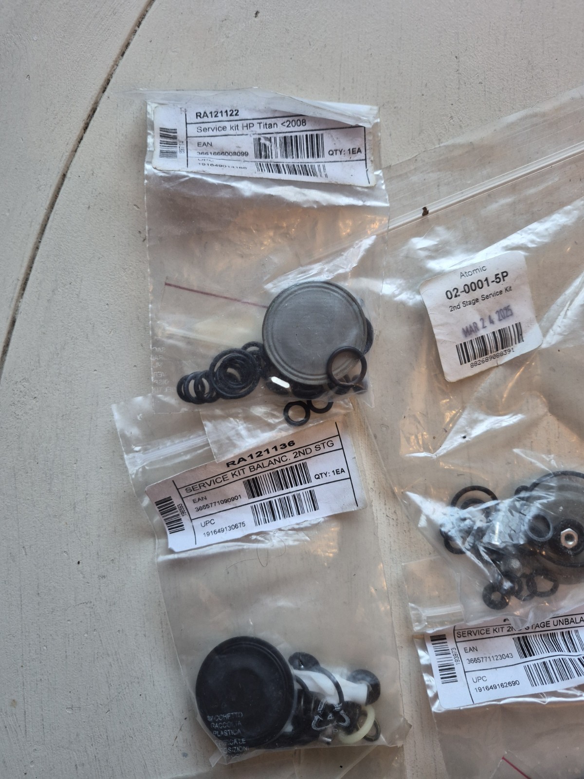 Huge Lot of Scuba Diving Equipment - Mares, Oceanic, Atomic, Apollo & More! Read