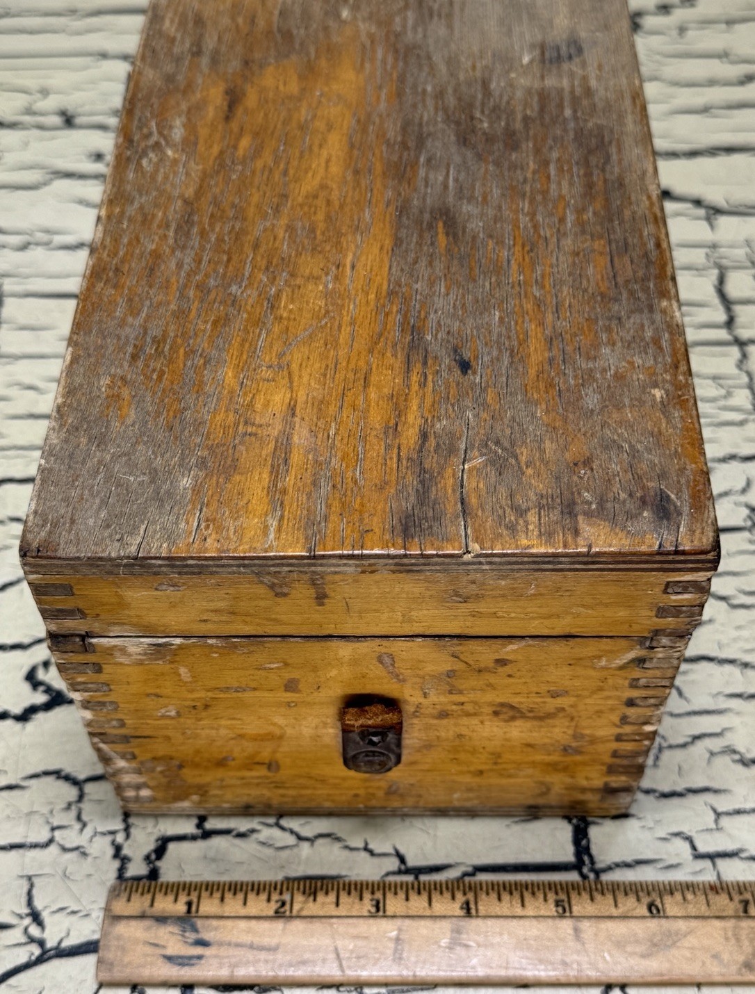 VTG Bostrom Brady MFG No 4 Contractors Survey Transit Level in Wooden Box USA