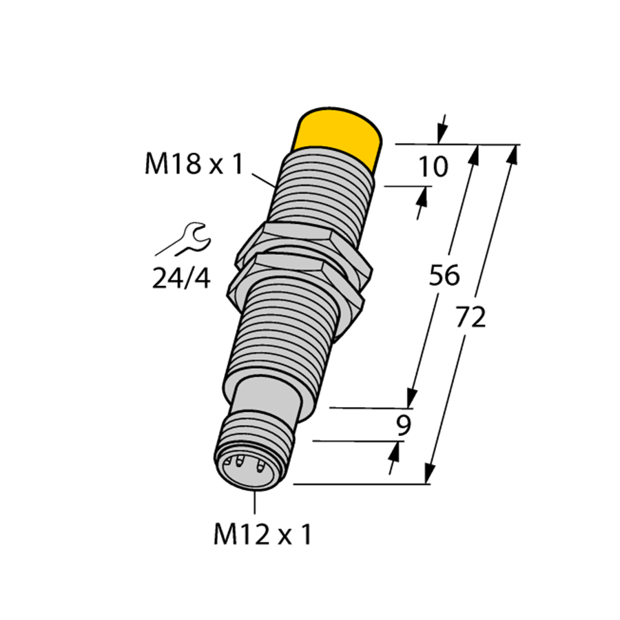 TURCK NI10-M18E-LIU-H1141 1535562 Inductive sensor #