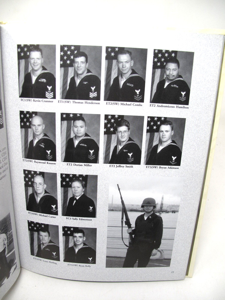 USS BRISCOE DD-977 2000 MEDITERRANEAN DEPLOYMENT CRUISE BOOK