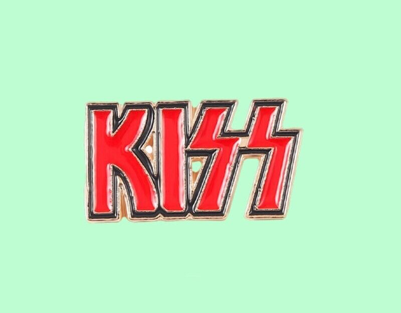 AMERICAN ROCK BAND "KISS" LAPEL PIN...