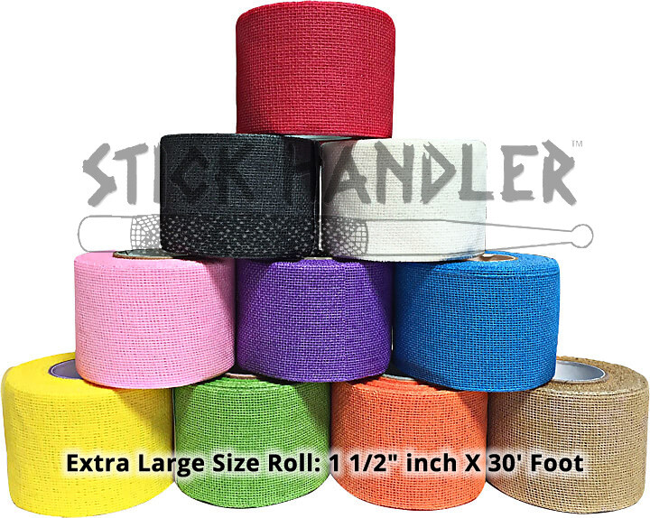 STICK HANDLER Professional Drumstick Grip Tape Pro Pack (White | Three Pack)