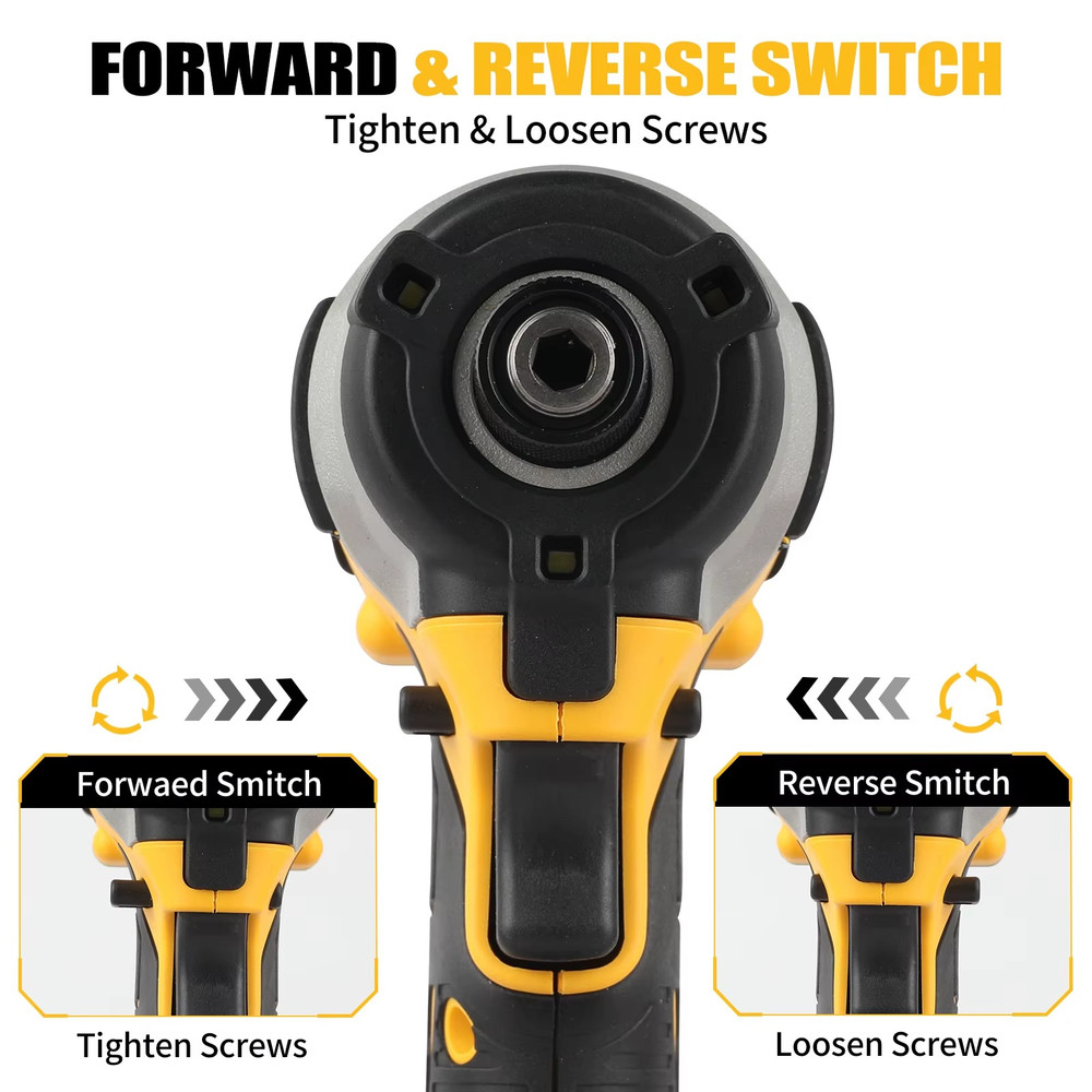 DEWALT DCF805 & DCD850 20V MAX Brushless Combo Kit Cordless Drill Driver + Bag