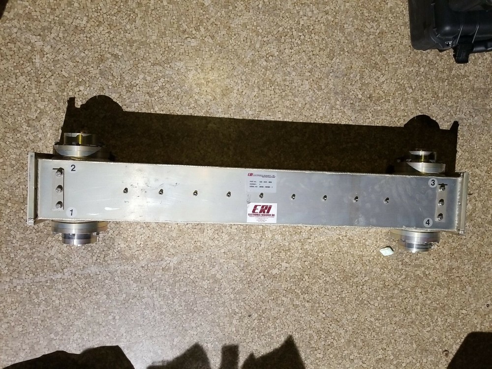 Electronics Research Inc,  3 1/8 EIA Filter (ch6)