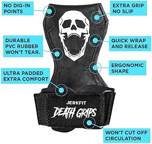 Death Grips Premium Heavy Lifting Straps