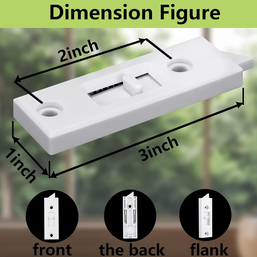 Window Latch Locks Window Parts and Hardware Tilt Latch Plastic Construction, Sp