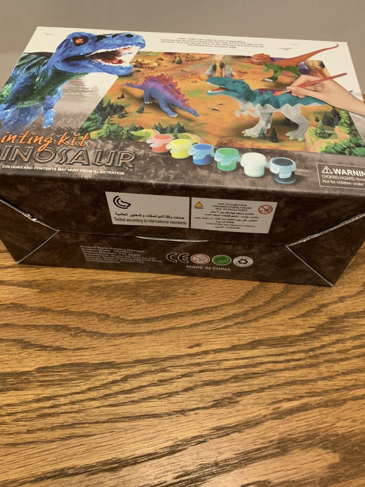 Dinosaur 3D Painting Set