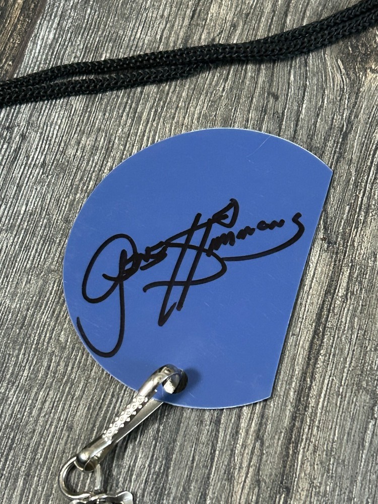 KISS LAMINATE PASS Reunion Tour GENE SIMMONS Signed MTV Brooklyn Bridge Concert