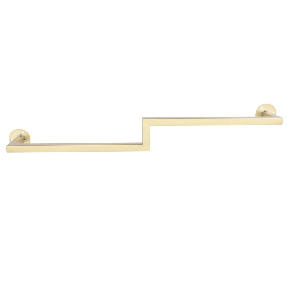 Clothes Display Rack Gold Garment Rack Modern Storage Wall-Mounted Clothes Store