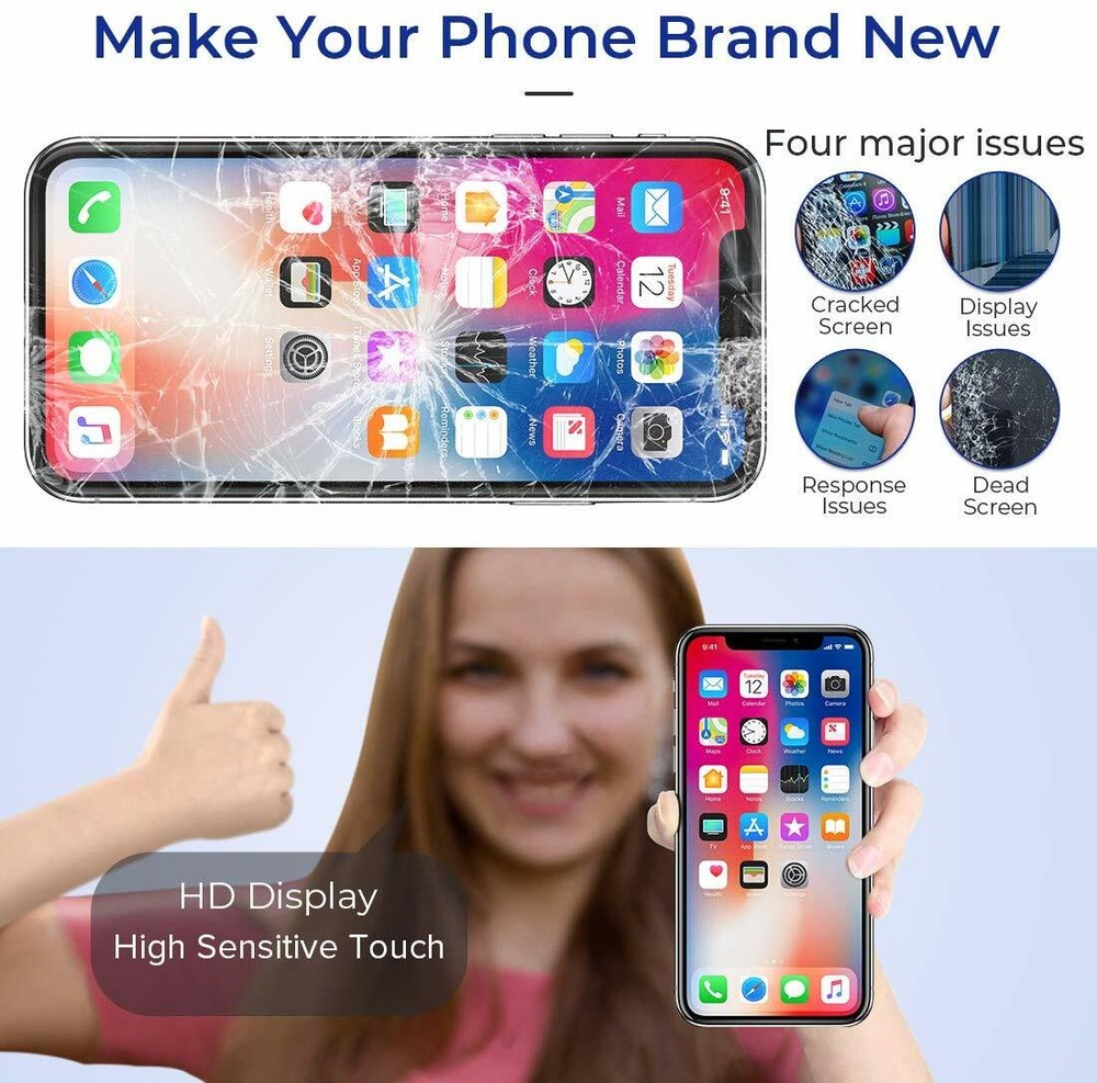 OEM Quality Premium LCD Screen Display Digitizer Replacement Kit for iPhone XR