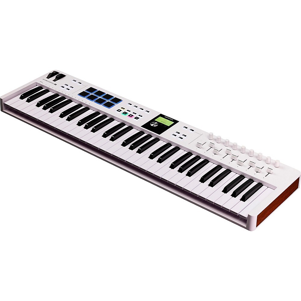 Arturia KeyLab Essential 61 mk3 MIDI Keyboard Controller White