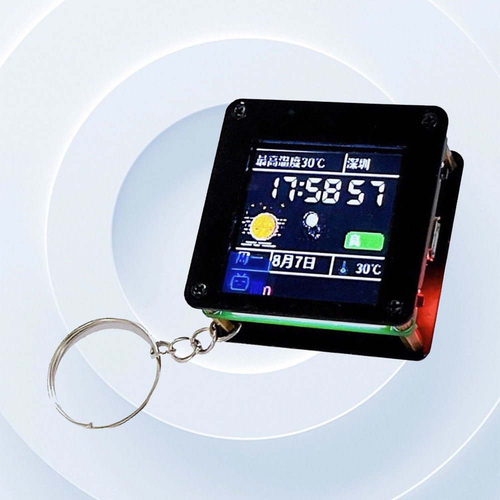 ESP32-C3 Development Board with 1.44" LCD Display WiFi Bluetooth Module Portable