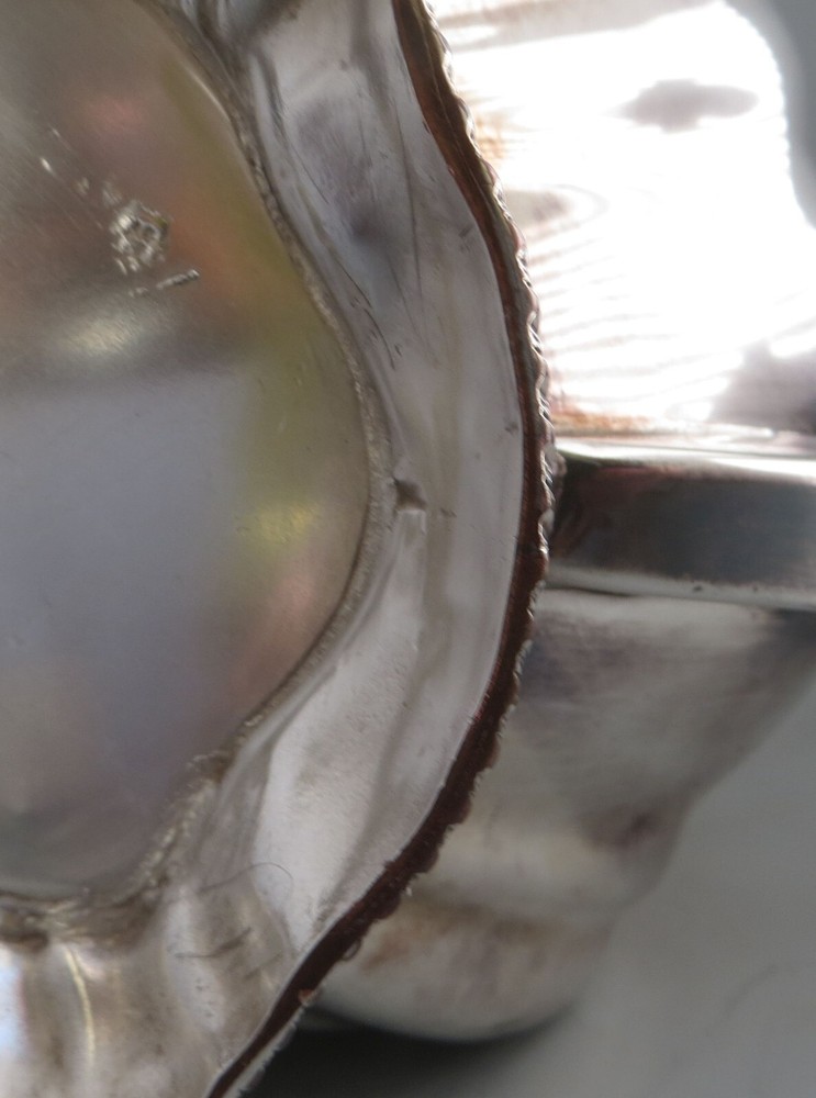 Old Sheffield Plate Georgian Silver on Copper Teapot Bull Mark