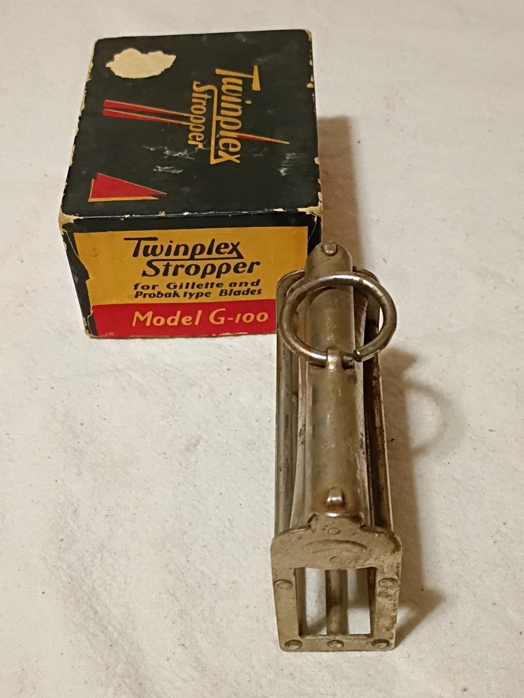 Vintage Twinplex Stropper w/Original Box A2
