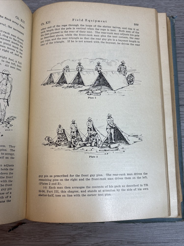 Basic Military Training ROTC 1926 Book