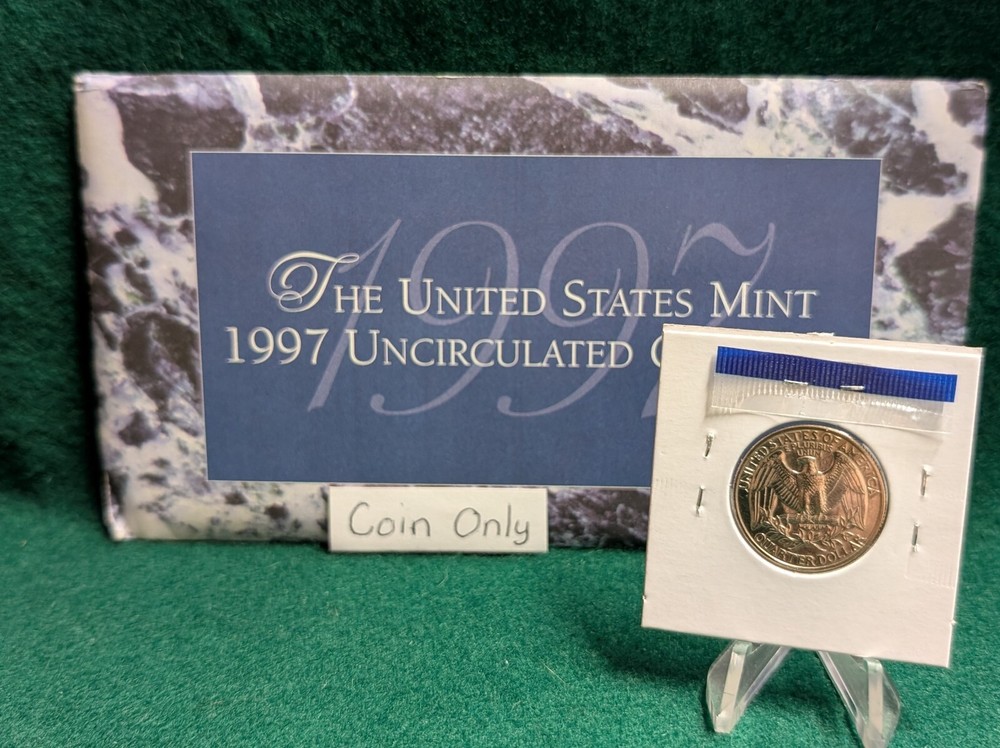 1997 P Washington Quarter Uncirculated from Mint Set