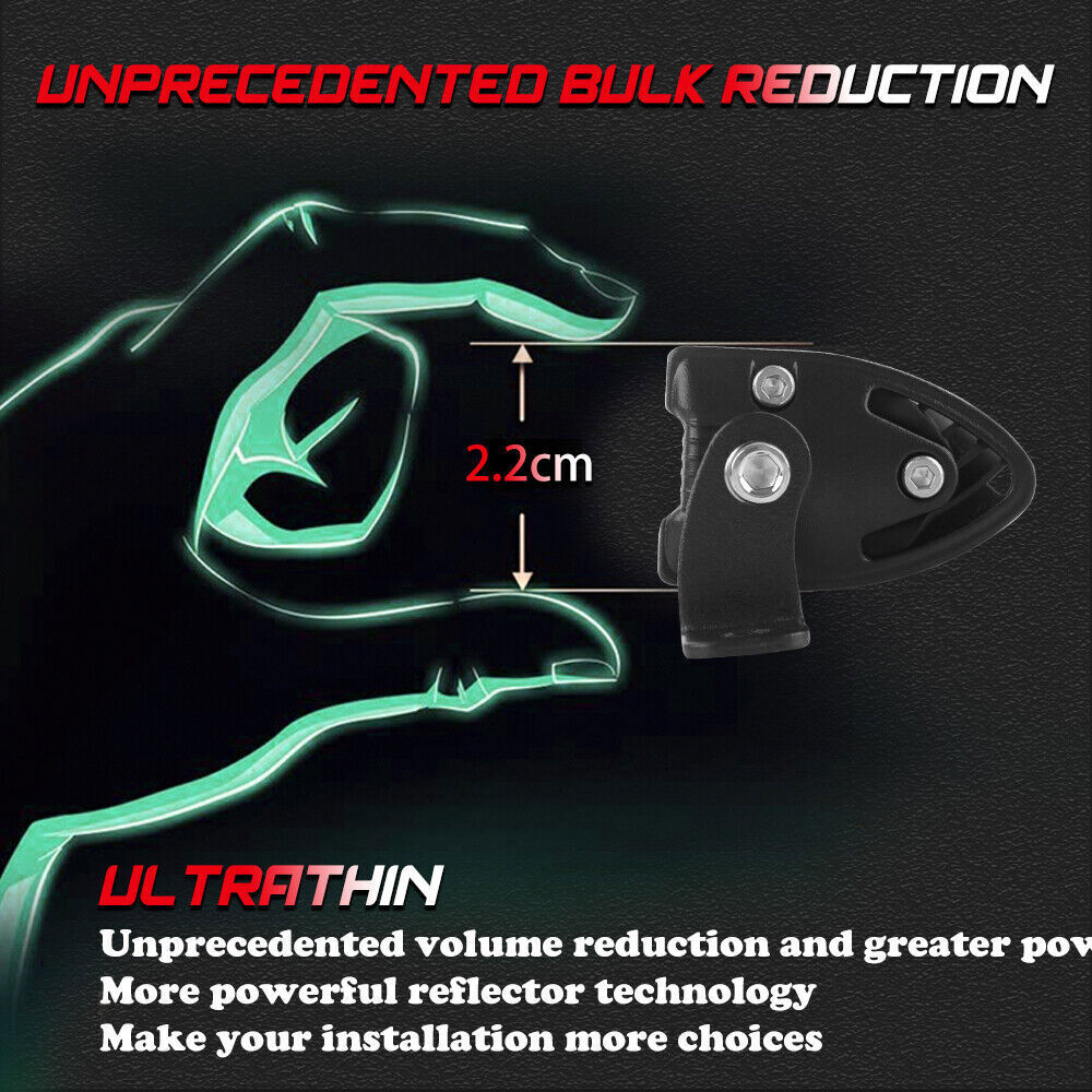 Roof 6D 50" +7" LED Light Bar+4" Dual Color Pods Wire Kit For Can-Am Maverick X3