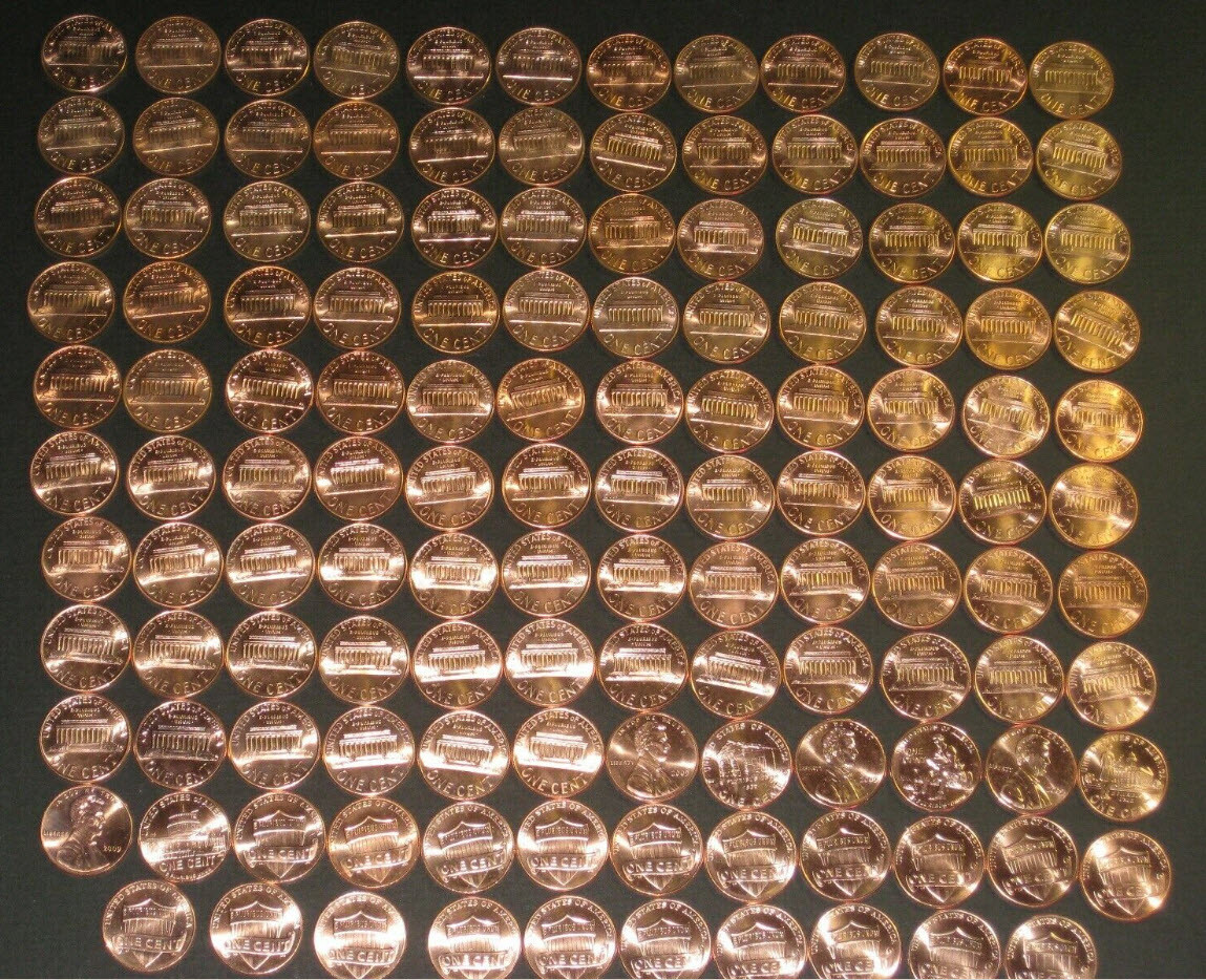 1958-1959-2025 PDS UNC Set 152 Lincolns+60D+SD+7 1982 variety+Free Buffalo,Wheat