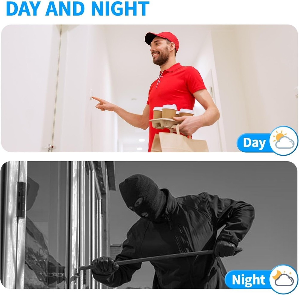 10-Inch Touchscreen Smart Video Intercom for 2 Units – with Motion Detection,