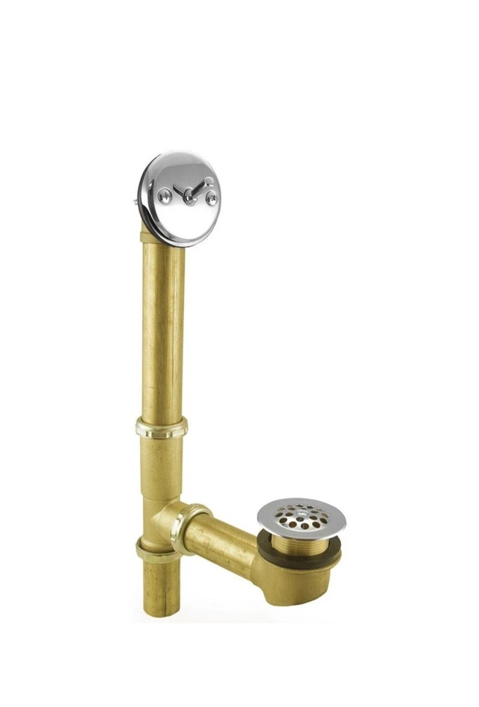 Watts Trip Lever Bath Drain Brass Chrome