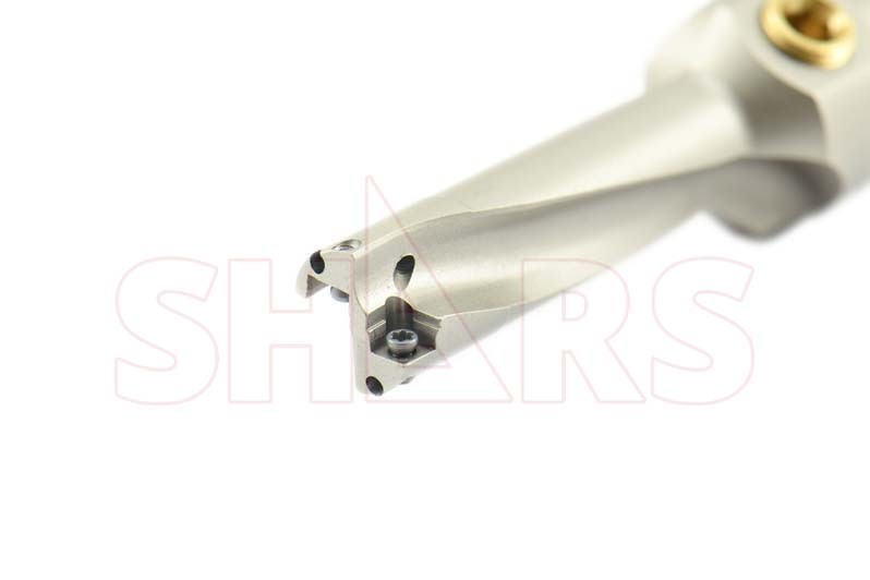 1PC 0.500" 3xD Coolant Through Indexable Drill + 2 SPMX Inserts !{