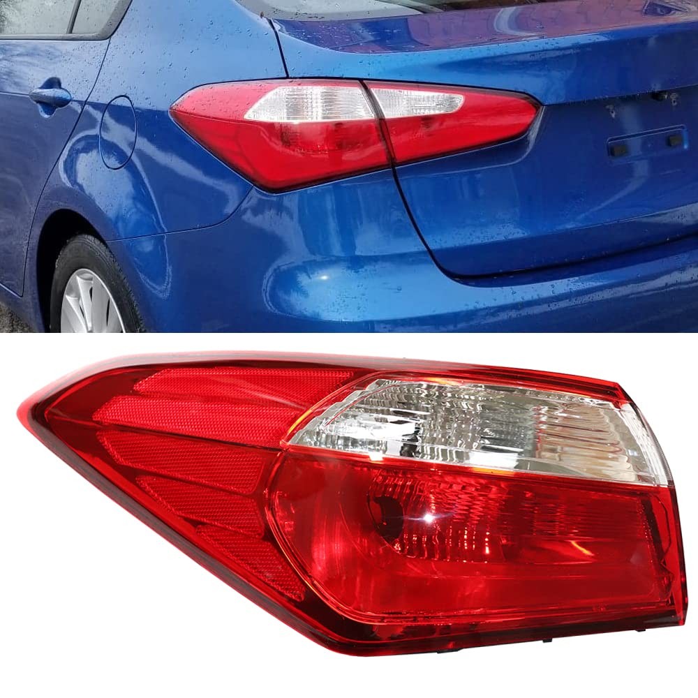 Outer Taillight Assembly for 2014-2016 Forte Left Driver Side 92402A7000