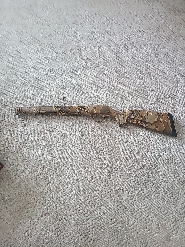 CVA Eclipse  Hunter Muzzleloader Rifle stock 50 cal Buttpad Trigger Guard  Camo