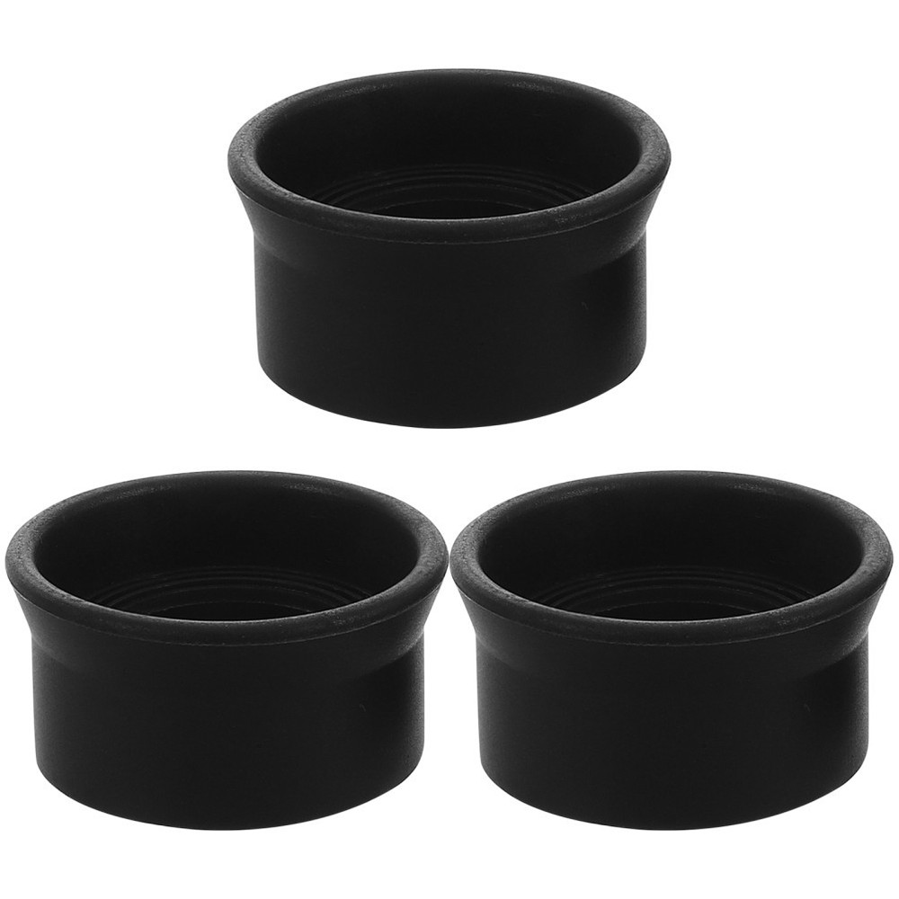 3 Pcs Light-Blocking Binoculars Rubber Eye Cups Eyepiece Protectors