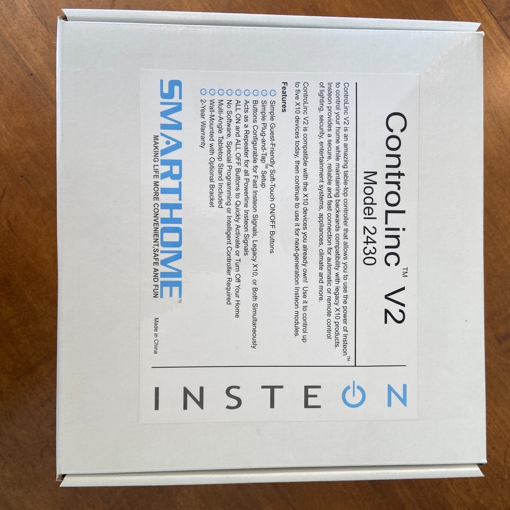 NEW Insteon ControLinc V2 Tabletop Controller Model 2430 SmartHome