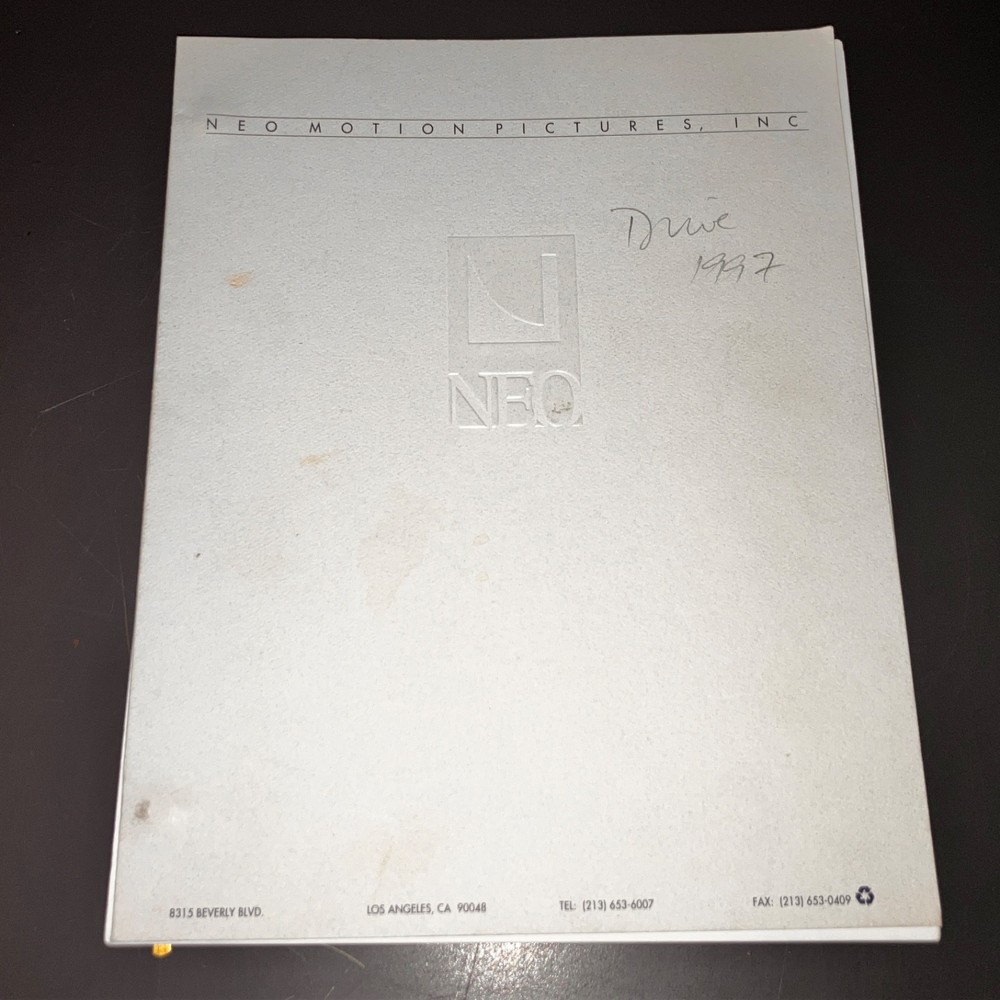 WORTH WINNING (3/1/88) Mark Harmon / Production Script w/Notes / Fox Covers +COA