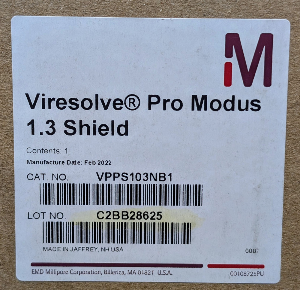 Millipore VPPS103NB1 Viresolve Pro Modus 1.3 Shield
