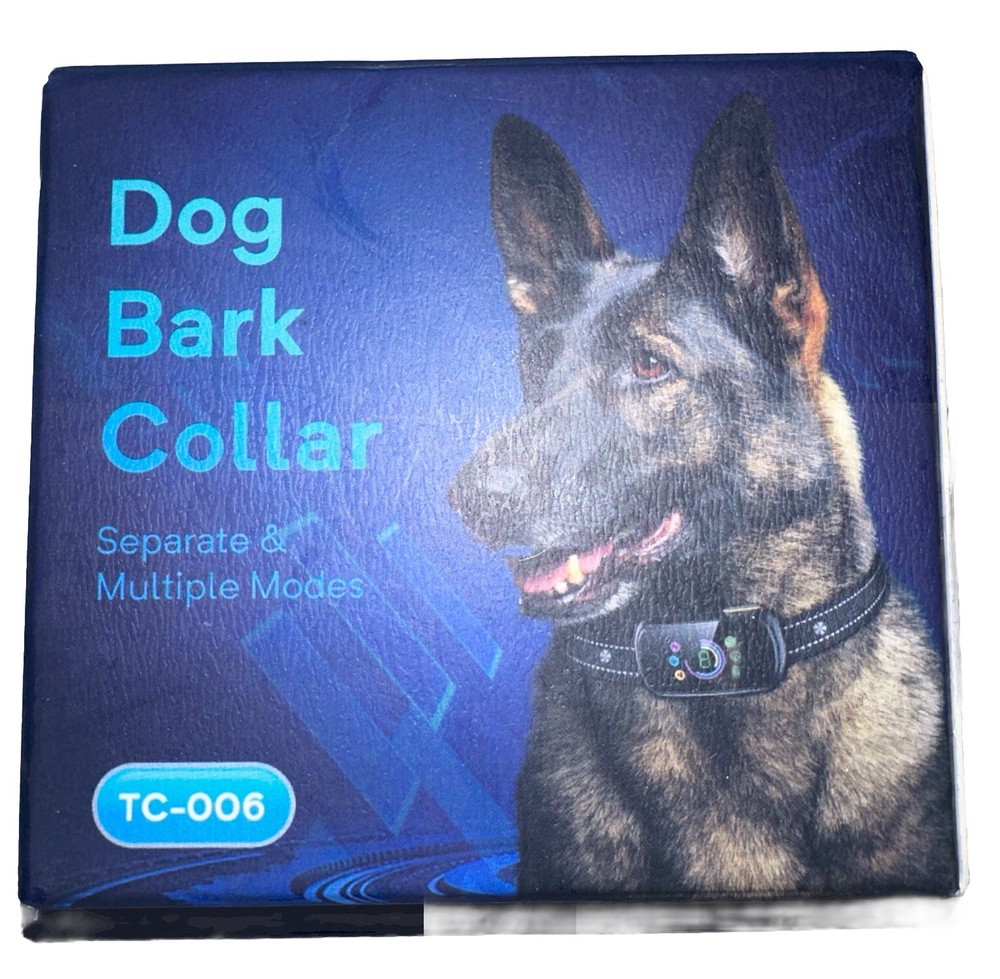 Dog Trainer Device Bark Control Ultrasonic Range Black Model TC-006
