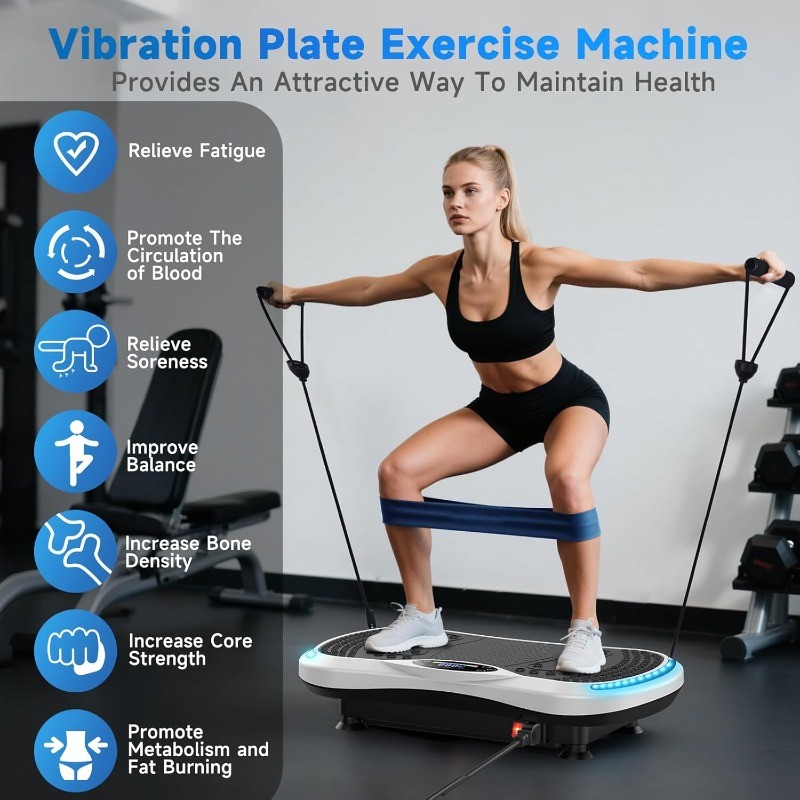 Vibration Plate Exercise Machine Lymphatic Drainage, Vibration Machine