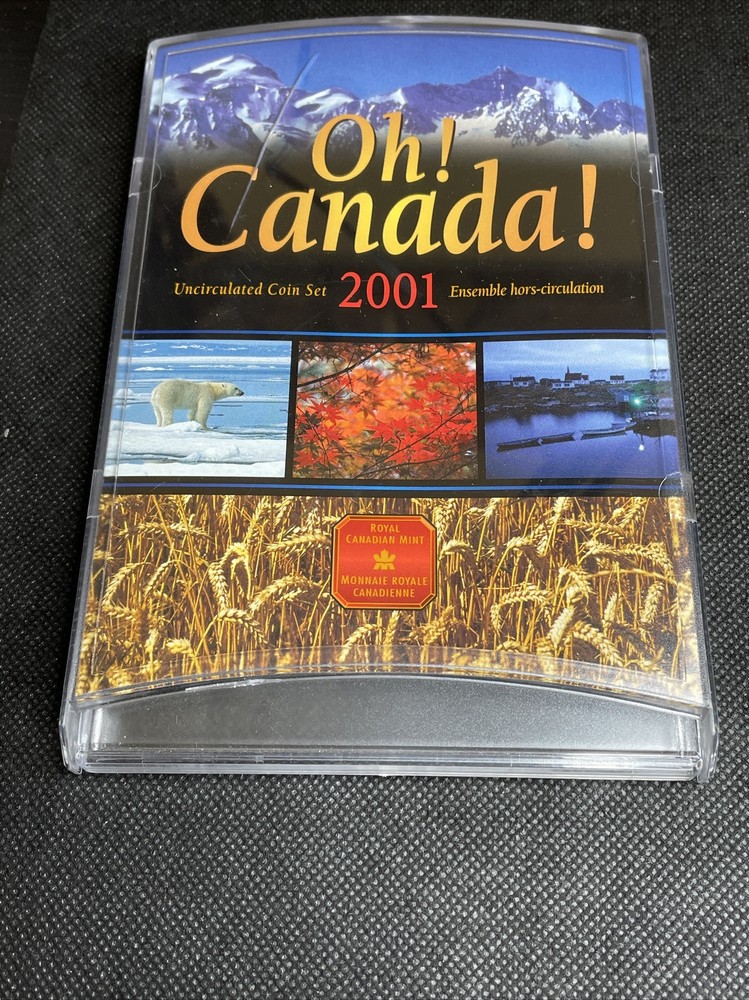 Canada 2001 Uncirculated Coin Set - 7 Coins