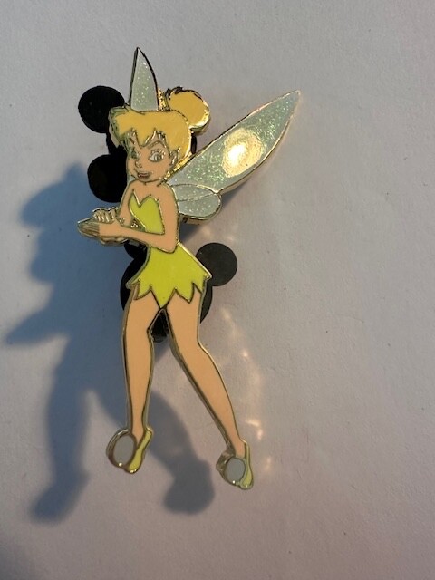 Disney Auctions Pin Tinker Bell Peter Pan Clapping Her Hands Le 250 (D9)