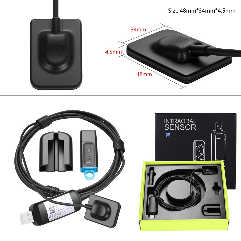 Dental X-Ray Holder Digital Xray Sensor Imaging System 2.0 Size Sensor Holder