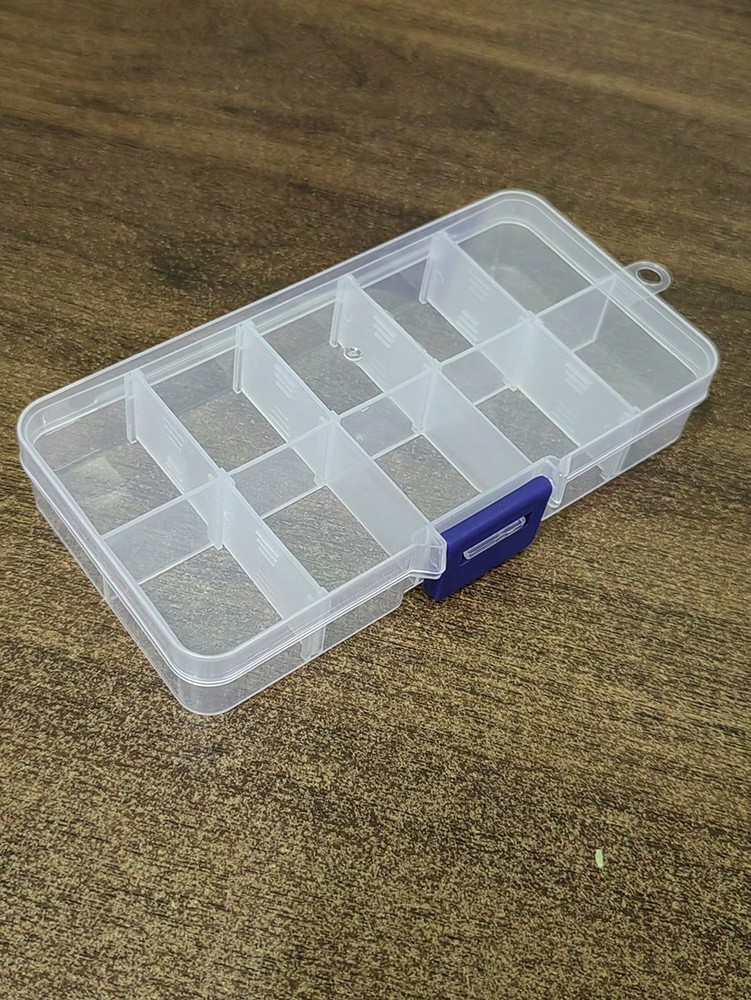 4pc Mini Portable Multi-Compartment Pill Box, Small Pill Case For Outdoor