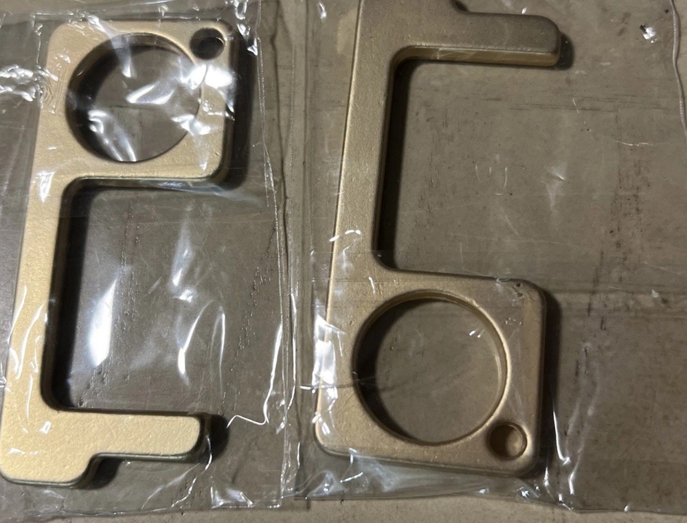 EDC Door Opener Handle Key Touchless Gold
